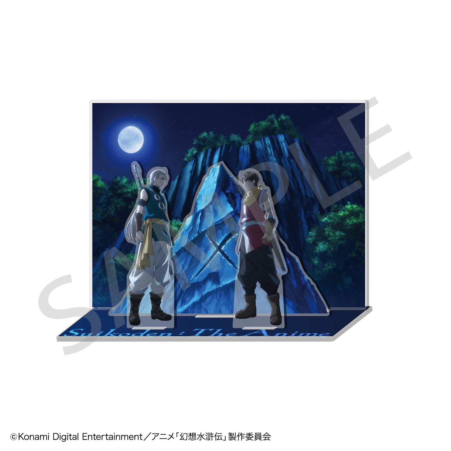 アニメ「幻想水滸伝」 アクリルスタンドミニジオラマ